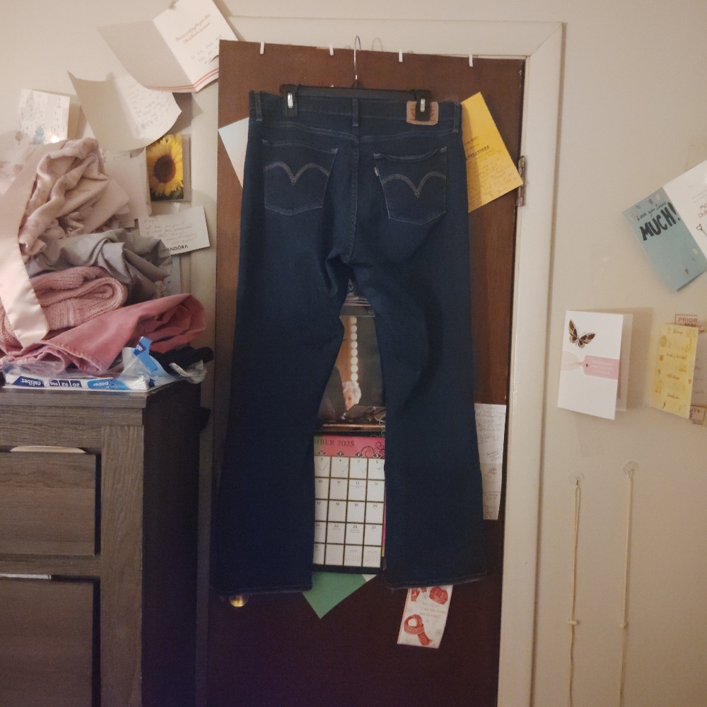 LEVI Curvy Bootcut - Dark Wash Size 32" - Picture 8 of 12